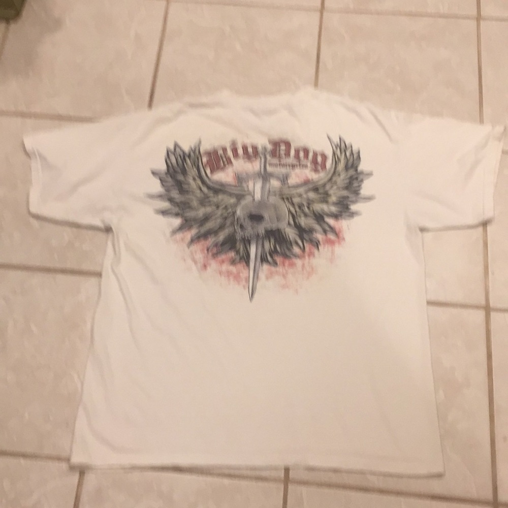 Big dog motorcycle t-shirt size L - Picture 5 of 9